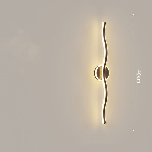Long Strip Bedroom Wall Lamp Modern Simple Living Room Background Wall Bedside Lamp
